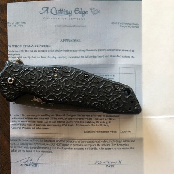 COPY - Simon G Wedding set - Picture 8 of 8